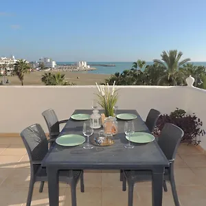 Apartamento Ole Playa 5a Front - A Pie De Playa, Sea Views - Vistas Al Mar, Puerto Marina, Benalmádena